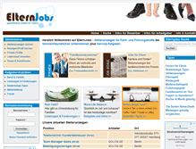 Tablet Screenshot of elternjobs.de
